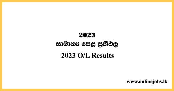 2023 O/L Results